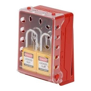 Kompaktowa kłódka Lockout-Tagout BRADY, ze aluminiowym kabłąkiem 50mm, żółta