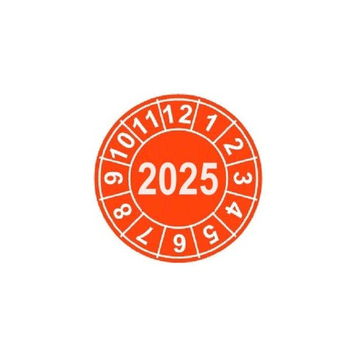 Naklejki przeglądów EI2-10-2025