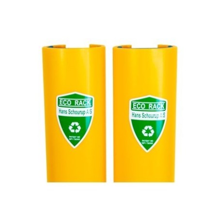 Eco Rack elastyczne odbojniki regałów magazynowych, rozmiar ”S” dla regałów szer. : 70-87mm wys.: 600 mm