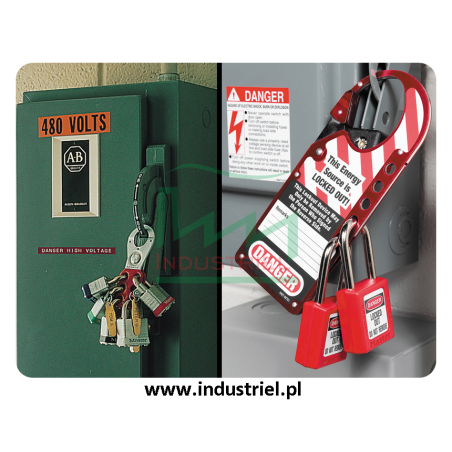 Klamra, szekla stalowa lockout, Masterlock 420