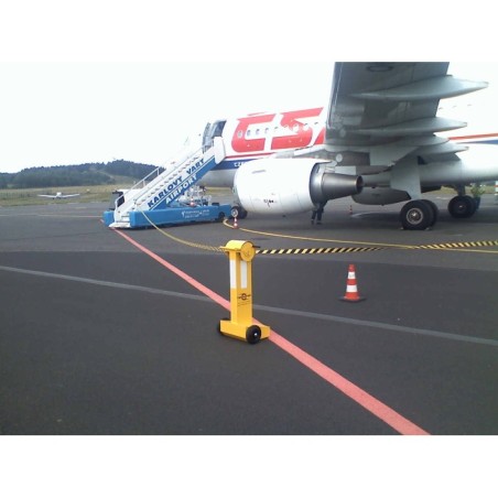 Wózek AGP - Airport Passenger Guidance 2 x 23m zewnętrznej taśmy antystatycznej