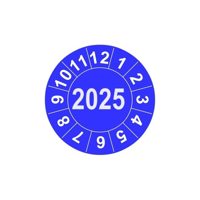 Naklejki przeglądów EI2-10-2025