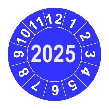 Naklejki przeglądów EI2-10-2025
