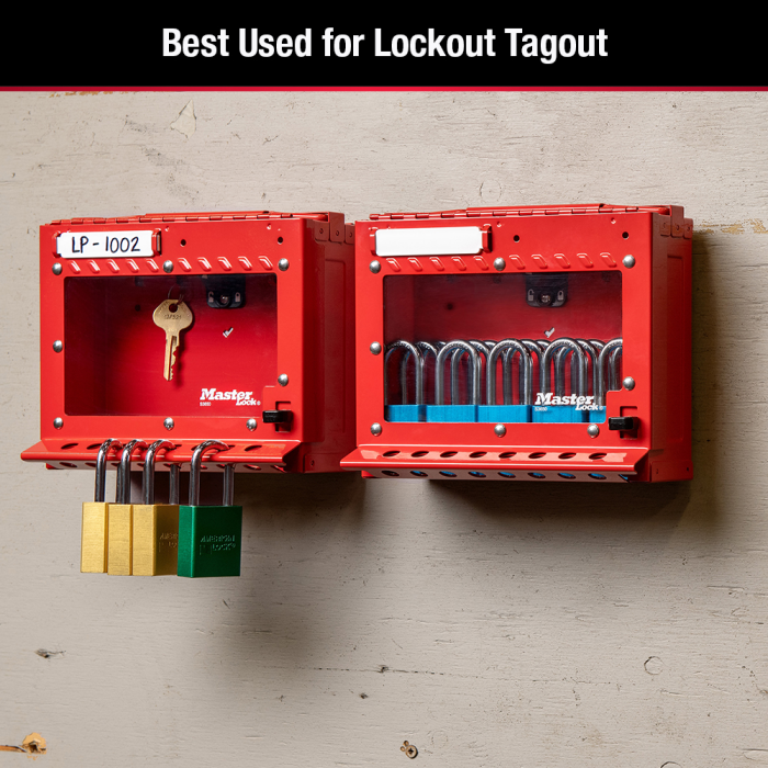 Skrzynka blokowania grupowego Lock-Box Masterlock, naścianę i przenośna