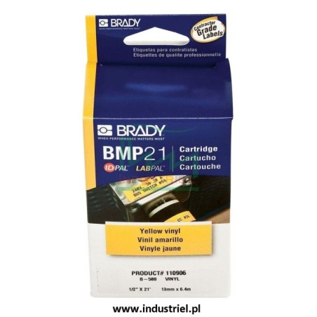Kaseta do drukarki Brady BMP21: M21-375-595-WT