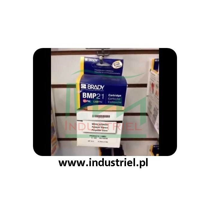 Kaseta do drukarki Brady BMP21: M21-375-595-WT