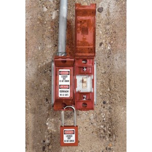 Kłódka Lockout Masterlock 410 ze stalowym kabłąkiem 38mm