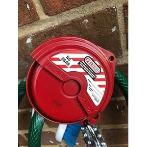 Masterlock 480 Blokada Lockout zasuw i zaworów z pokrętłem o średnicy 25mm-76mm