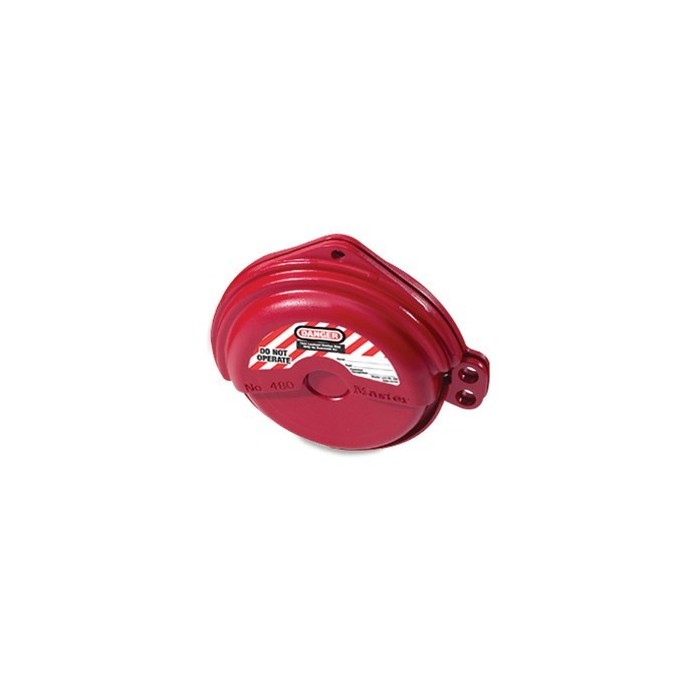 Masterlock 480 Blokada Lockout zasuw i zaworów z pokrętłem o średnicy 25mm-76mm