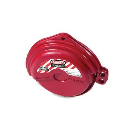 Masterlock 480 Blokada Lockout zasuw i zaworów z pokrętłem o średnicy 25mm-76mm