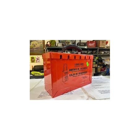 Przenośna skrzynka blokowania grupowego Lock-Box Masterlock