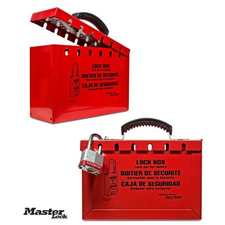 Przenośna skrzynka blokowania grupowego Lock-Box Masterlock