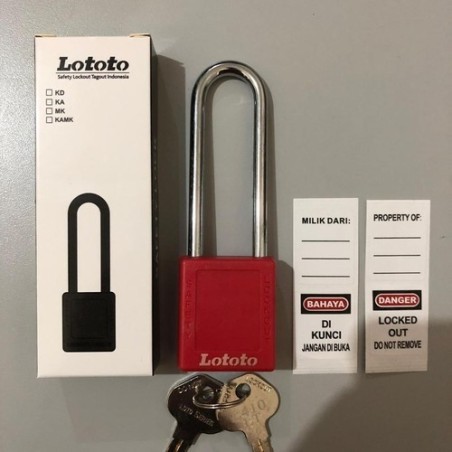 Kłódka Lockout Masterlock 410LT ze stalowym kabłąkiem 76mm