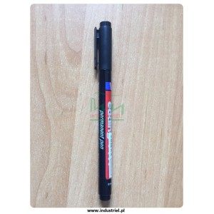 Pisak do etykiet, czarny marker permanentny 0,6mm