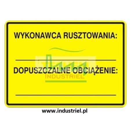 INSTRUKCJA BHP przy montażu i demontażu rusztowań budowlanych