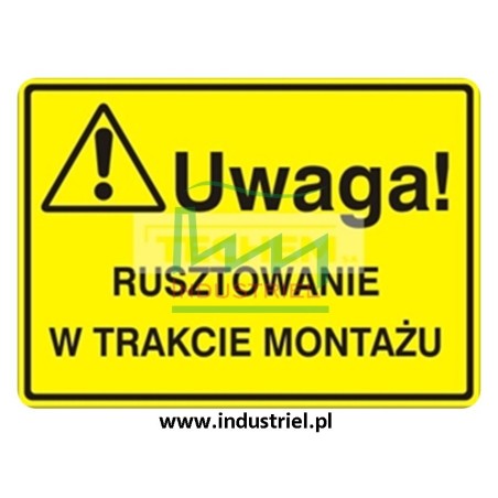 INSTRUKCJA BHP przy montażu i demontażu rusztowań budowlanych