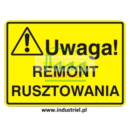 INSTRUKCJA BHP przy montażu i demontażu rusztowań budowlanych