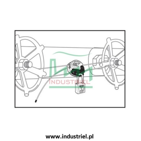 Regulowana blokada linkowa Lockout/Tagout z linką stalową 1,8m Masterlock S806