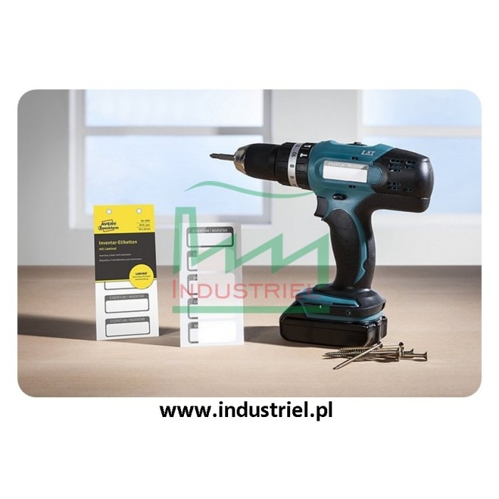 Naklejki samolaminujące Avery 6901  50x20mm, 50szt