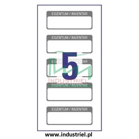 Naklejki samolaminujące Avery 6901  50x20mm, 50szt