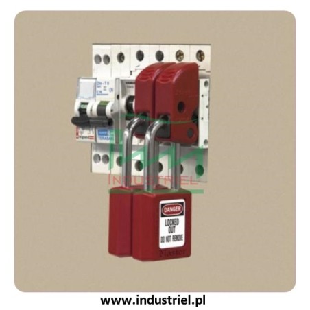 Masterlock S2394 - Uniwersalna blokada Lockout na miniaturowe wyłączniki prądu eSy