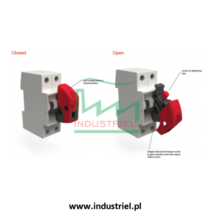 Masterlock S2394 - Uniwersalna blokada Lockout na miniaturowe wyłączniki prądu eSy