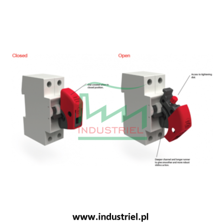 Masterlock S2394 - Uniwersalna blokada Lockout na miniaturowe wyłączniki prądu eSy