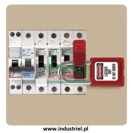 Masterlock S2394 - Uniwersalna blokada Lockout na miniaturowe wyłączniki prądu eSy