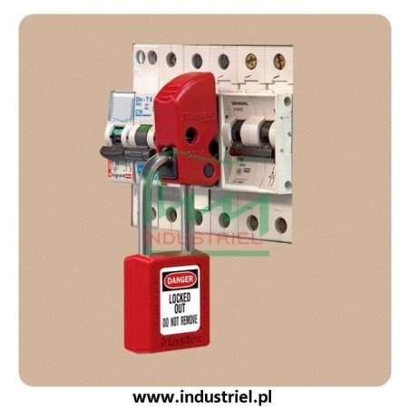 Masterlock S2394 - Uniwersalna blokada Lockout na miniaturowe wyłączniki prądu eSy