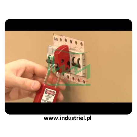 Masterlock S2394 - Uniwersalna blokada Lockout na miniaturowe wyłączniki prądu eSy