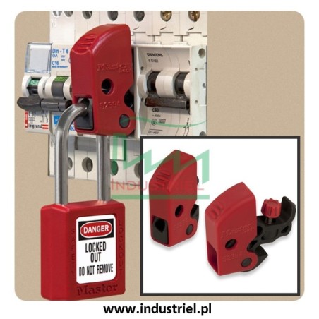 Masterlock S2394 - Uniwersalna blokada Lockout na miniaturowe wyłączniki prądu eSy