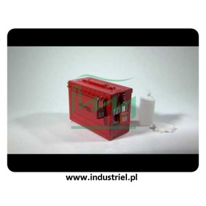 Skrzynka blokowania grupowego Lock-box Masterlock, z okienkiem