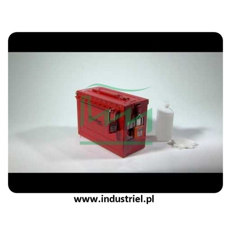 Skrzynka blokowania grupowego Lock-box Masterlock, z okienkiem