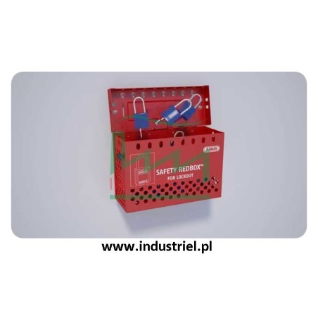 Skrzynka blokowania grupowego Lock-box Masterlock, z okienkiem