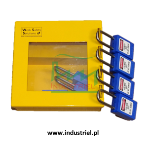 Skrzynka blokowania grupowego Lock-box Masterlock, z okienkiem