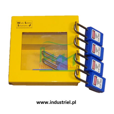 Skrzynka blokowania grupowego Lock-box Masterlock, z okienkiem