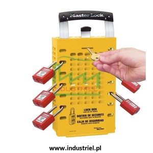 Skrzynka blokowania grupowego Lock-box Masterlock, z okienkiem