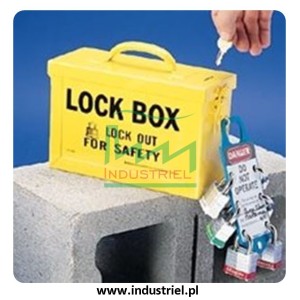 Skrzynka blokowania grupowego Lock-box Masterlock, z okienkiem