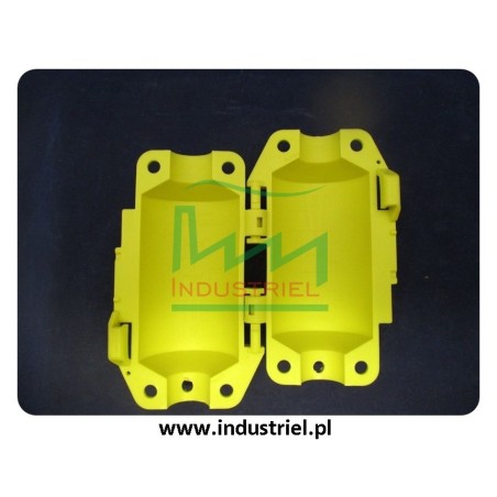 Blokada Lockout na małe wtyczki Hubbell 065695 Brady