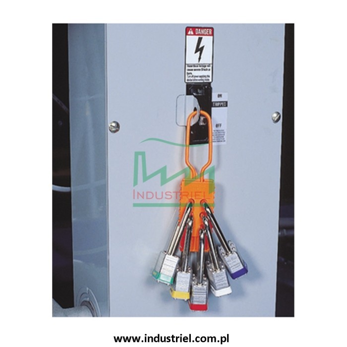 Klamra, szekla nylonowa lockout, Masterlock 428