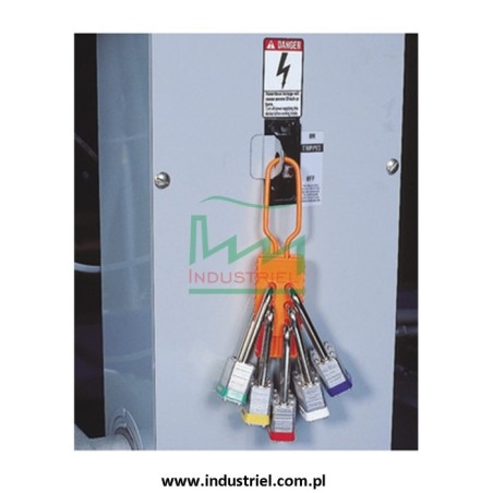 Klamra, szekla nylonowa lockout, Masterlock 428