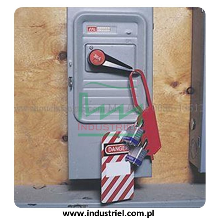 Klamra, szekla nylonowa lockout, Masterlock 428