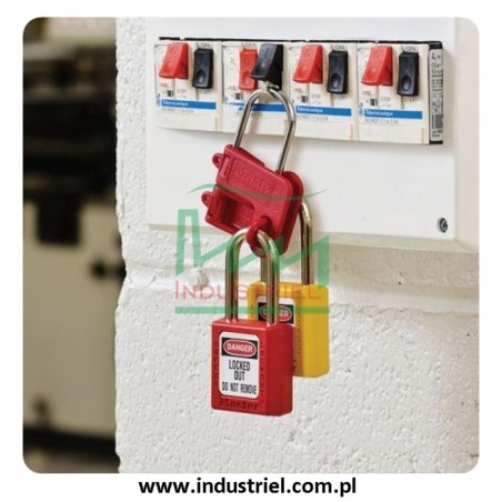 Klamra, szekla nylonowa lockout, Masterlock 428
