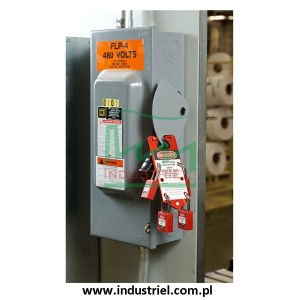 Klamra, szekla nylonowa lockout, Masterlock 428