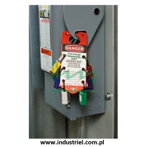 Klamra, szekla nylonowa lockout, Masterlock 428