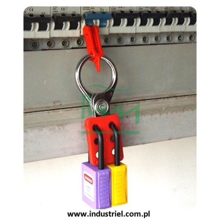 Klamra, szekla nylonowa lockout, Masterlock 428