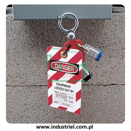 Klamra, szekla nylonowa lockout, Masterlock 428