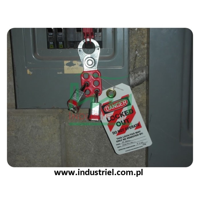 Klamra, szekla nylonowa lockout, Masterlock 428