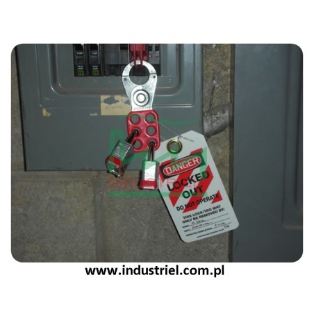 Klamra, szekla nylonowa lockout, Masterlock 428