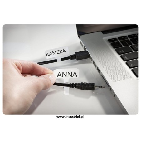 Etykiety do oznaczania kabli do drukarek laserowych, 60 x 40 mm Etykiety Avery L7950-20